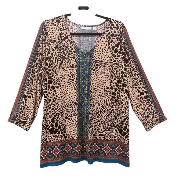 Susan Graver Tops - Susan Graver‎ Tunic Blouse 1X